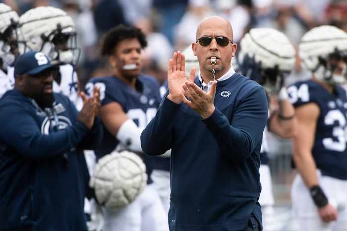 James Franklin practice